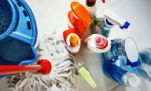 Bulk cleaning supplies and janitorial equipment